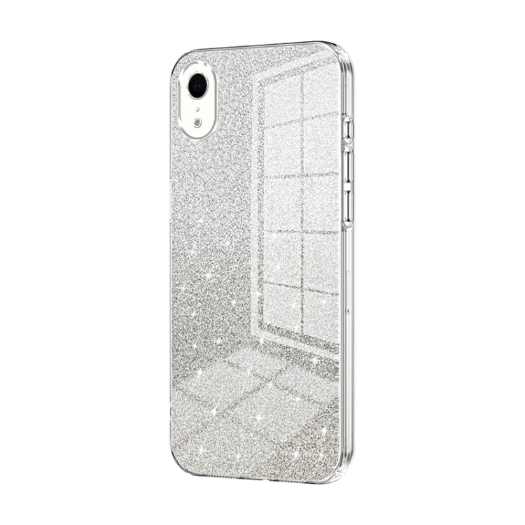 Gradient Glitter Powder Electroplated Phone Case, For iPhone X / XS, For iPhone XR, For iPhone XS Max
