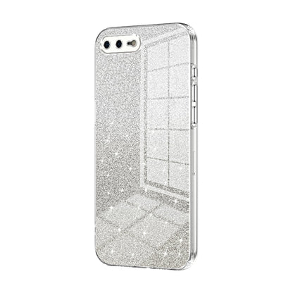 Gradient Glitter Powder Electroplated Phone Case, For iPhone 8 Plus / 7 Plus