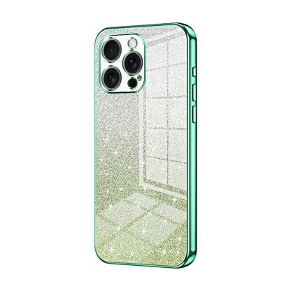 Gradient Glitter Powder Electroplated Phone Case, For iPhone 17, For iPhone Air, For iPhone 16 Pro Max