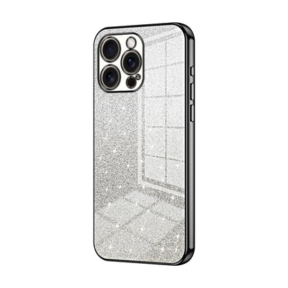 Gradient Glitter Powder Electroplated Phone Case, For iPhone 17, For iPhone Air, For iPhone 16 Pro Max