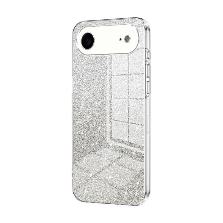 Gradient Glitter Powder Electroplated Phone Case, For iPhone 17, For iPhone Air, For iPhone 16 Pro Max