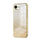 Gradient Glitter Powder Electroplated Phone Case, For iPhone 17e / 16e, For iPhone 17 Pro Max, For iPhone 17 Pro