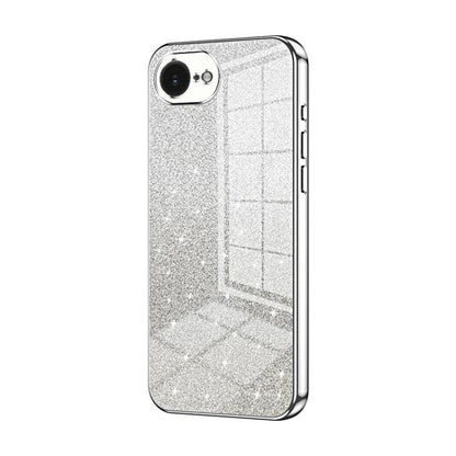 Gradient Glitter Powder Electroplated Phone Case, For iPhone 17e / 16e, For iPhone 17 Pro Max, For iPhone 17 Pro