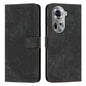 Skin Feel Stripe Pattern Leather Phone Case with Lanyard, For OPPO Reno12 5G Global, For OPPO A3 Pro Global, For OPPO Reno11 5G Global, For OPPO Reno11 Pro Global