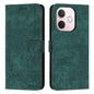 Skin Feel Stripe Pattern Leather Phone Case with Lanyard, For OPPO A5 Pro 5G Global, For OPPO Reno13 Pro Global, For OPPO Reno13 5G Global, For OPPO Reno12 Pro Global