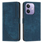 Skin Feel Stripe Pattern Leather Phone Case with Lanyard, For OPPO F31 5G / A6 Pro Global 5G, For OPPO Reno14 Global / Reno14 F 5G, For OPPO A5x 5G Global, For OPPO Reno14 Pro Global