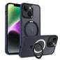 Skin-feel MagSafe Holder PC Hybrid TPU Phone Case, For iPhone 14 Plus, For iPhone 14, For iPhone 14 Pro