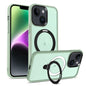 Skin-feel MagSafe Holder PC Hybrid TPU Phone Case, For iPhone 14 Plus, For iPhone 14, For iPhone 14 Pro