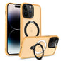 Skin-feel MagSafe Holder PC Hybrid TPU Phone Case, For iPhone 14 Pro Max, For iPhone 13 Pro Max, For iPhone 13 Pro