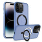 Skin-feel MagSafe Holder PC Hybrid TPU Phone Case, For iPhone 14 Pro Max, For iPhone 13 Pro Max, For iPhone 13 Pro