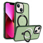 Skin-feel MagSafe Holder PC Hybrid TPU Phone Case, For iPhone 13, For iPhone 12, For iPhone 12 Pro Max