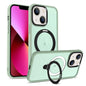 Skin-feel MagSafe Holder PC Hybrid TPU Phone Case, For iPhone 13, For iPhone 12, For iPhone 12 Pro Max
