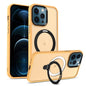Skin-feel MagSafe Holder PC Hybrid TPU Phone Case, For iPhone 13, For iPhone 12, For iPhone 12 Pro Max