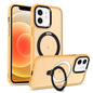 Skin-feel MagSafe Holder PC Hybrid TPU Phone Case, For iPhone 13, For iPhone 12, For iPhone 12 Pro Max