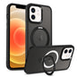 Skin-feel MagSafe Holder PC Hybrid TPU Phone Case, For iPhone 13, For iPhone 12, For iPhone 12 Pro Max
