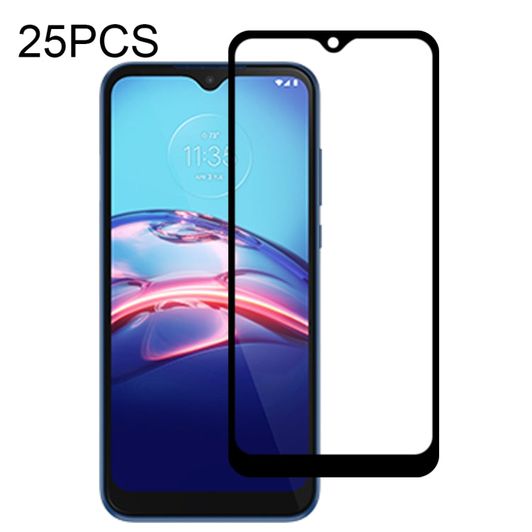 25 PCS Full Glue Full Screen Tempered Glass Film, For Motorola Moto P40 Power, For Motorola Moto E7, For Motorola Moto G Fast, For Motorola Moto G9 Plus, For Motorola Moto P50, For Motorola Moto E6, For Motorola Moto E6 Plus����������������������������...