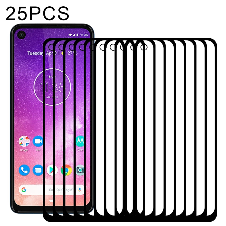 25 PCS Full Glue Full Screen Tempered Glass Film, For Motorola Moto P40 Power, For Motorola Moto E7, For Motorola Moto G Fast, For Motorola Moto G9 Plus, For Motorola Moto P50, For Motorola Moto E6, For Motorola Moto E6 Plus����������������������������...