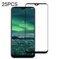 25 PCS Full Glue Full Screen Tempered Glass Film