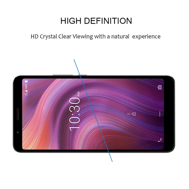 25 PCS Full Glue Full Screen Tempered Glass Film, For Alcatel 3V (2019), For Asus Rog Phone 3