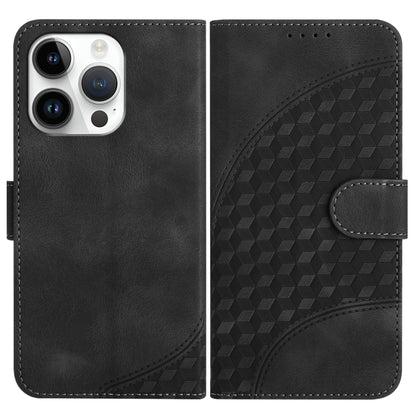 YX0060 Elephant Head Embossed Phone Leather Case with Lanyard, For iPhone 13 Pro Max, For iPhone 13 Pro, For iPhone 13