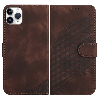 YX0060 Elephant Head Embossed Phone Leather Case with Lanyard, For iPhone 12 mini, For iPhone 11 Pro Max, For iPhone 11