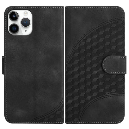 YX0060 Elephant Head Embossed Phone Leather Case with Lanyard, For iPhone 11 Pro, For iPhone XS / X, For iPhone XR