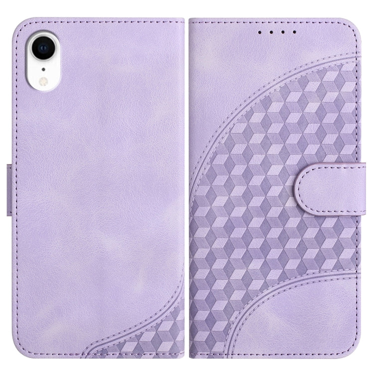 YX0060 Elephant Head Embossed Phone Leather Case with Lanyard, For iPhone 11 Pro, For iPhone XS / X, For iPhone XR