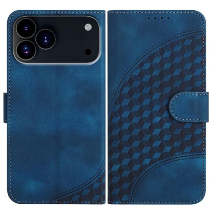 YX0060 Elephant Head Embossed Phone Leather Case with Lanyard, For iPhone 17e / 16e, For iPhone 17 Pro Max, For iPhone 17 Pro