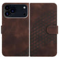 YX0060 Elephant Head Embossed Phone Leather Case with Lanyard, For iPhone 17e / 16e, For iPhone 17 Pro Max, For iPhone 17 Pro