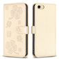Four-leaf Embossed Leather Phone Case, For iPhone 7 / 8 / SE 2022, For iPhone 13 Pro Max, For iPhone 13 Pro, For iPhone 13