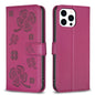 Four-leaf Embossed Leather Phone Case, For iPhone 7 / 8 / SE 2022, For iPhone 13 Pro Max, For iPhone 13 Pro, For iPhone 13