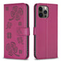 Four-leaf Embossed Leather Phone Case, For iPhone 12 / 12 Pro, For iPhone 12 Pro Max, For iPhone 11 Pro Max, For iPhone 11