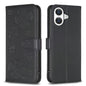 Four-leaf Embossed Leather Phone Case, For iPhone 18 Pro/17 Pro, For iPhone 18 Pro Max/17 Pro Max, For iPhone 17, For iPhone 17 Air