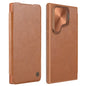 NILLKIN Qin Prop Series Flip Camera Cover Design Leather Phone Case, For Samsung Galaxy S24+ 5G, For Samsung Galaxy S24 5G