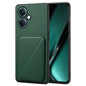 Denior Imitation Calf Leather Back Phone Case with Holder, For OnePlus Nord CE 3 5G / OPPO K11, For OnePlus Ace 2 Pro 5G, For OnePlus Nord CE 3 Lite / N30, For OnePlus Ace 2 V / Nord 3 5G, For OnePlus Ace 2 / 11R 5G, For OnePlus 11 5G