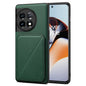 Denior Imitation Calf Leather Back Phone Case with Holder, For OnePlus Nord CE 3 5G / OPPO K11, For OnePlus Ace 2 Pro 5G, For OnePlus Nord CE 3 Lite / N30, For OnePlus Ace 2 V / Nord 3 5G, For OnePlus Ace 2 / 11R 5G, For OnePlus 11 5G