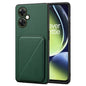 Denior Imitation Calf Leather Back Phone Case with Holder, For OnePlus Nord CE 3 5G / OPPO K11, For OnePlus Ace 2 Pro 5G, For OnePlus Nord CE 3 Lite / N30, For OnePlus Ace 2 V / Nord 3 5G, For OnePlus Ace 2 / 11R 5G, For OnePlus 11 5G