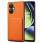 Denior Imitation Calf Leather Back Phone Case with Holder, For OnePlus Nord CE 3 5G / OPPO K11, For OnePlus Ace 2 Pro 5G, For OnePlus Nord CE 3 Lite / N30, For OnePlus Ace 2 V / Nord 3 5G, For OnePlus Ace 2 / 11R 5G, For OnePlus 11 5G