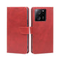 Calf Texture Buckle Flip Leather Phone Case