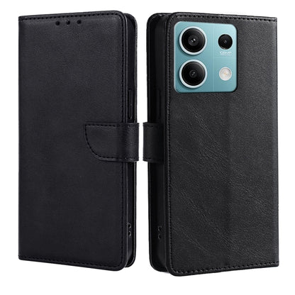 Calf Texture Buckle Flip Leather Phone Case