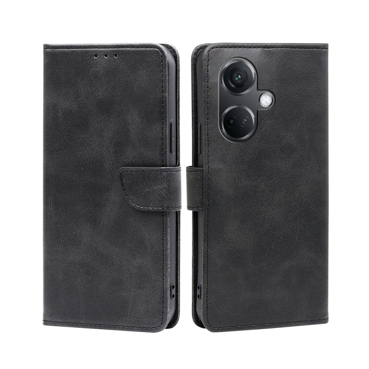 Calf Texture Buckle Flip Leather Phone Case