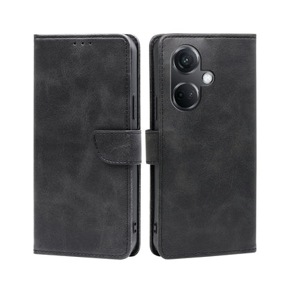 Calf Texture Buckle Flip Leather Phone Case