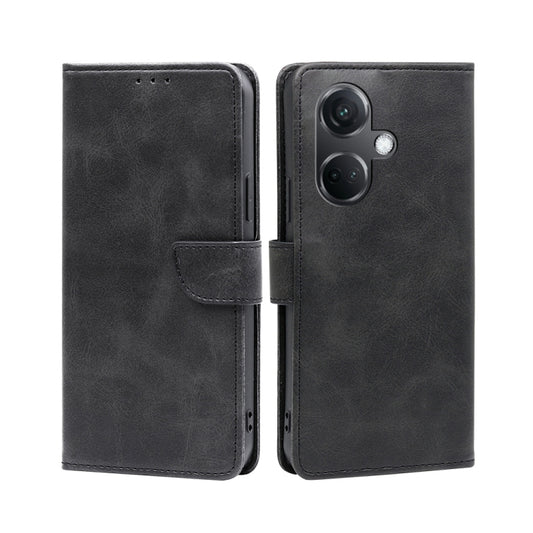 Calf Texture Buckle Flip Leather Phone Case