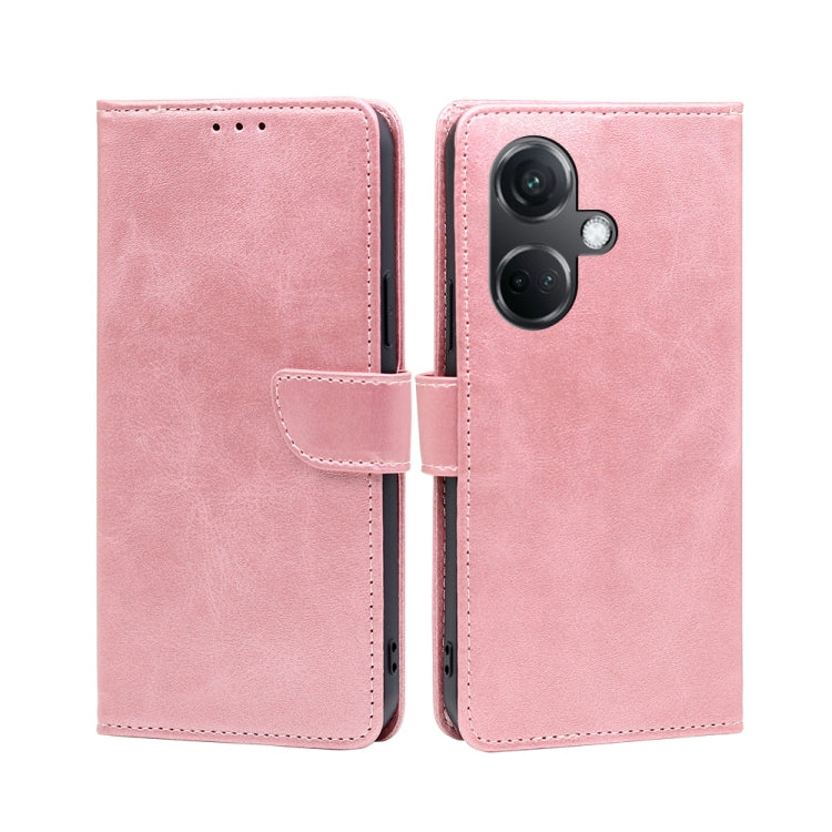 Calf Texture Buckle Flip Leather Phone Case