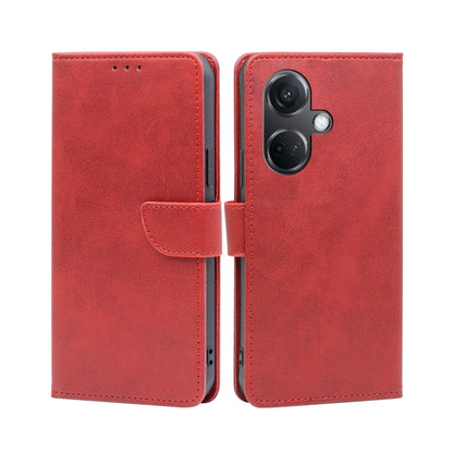 Calf Texture Buckle Flip Leather Phone Case