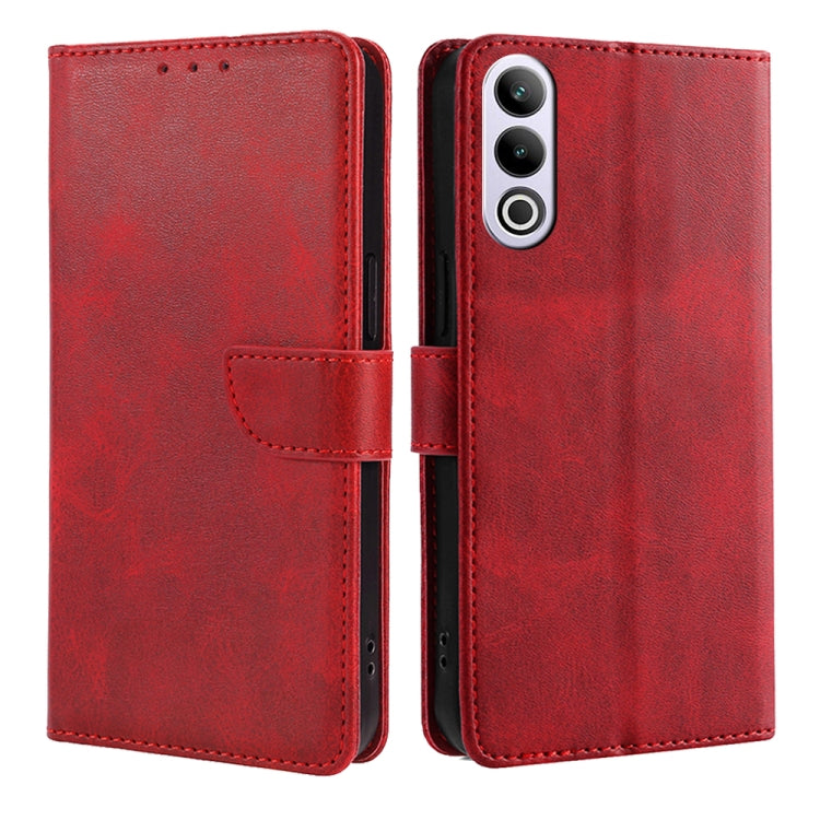 Calf Texture Buckle Flip Leather Phone Case