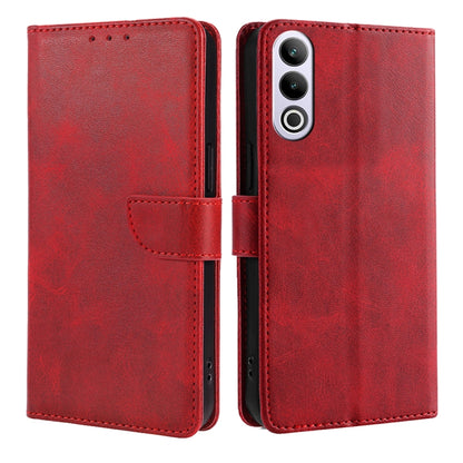 Calf Texture Buckle Flip Leather Phone Case