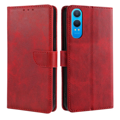 Calf Texture Buckle Flip Leather Phone Case