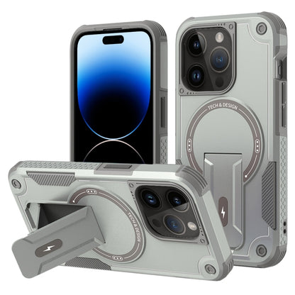 Armor Magsafe Holder PC Hybrid TPU Phone Case