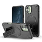 Armor Magsafe Holder PC Hybrid TPU Phone Case, For iPhone 17e / 16e, For iPhone 16 Pro Max, For iPhone 16 Pro, For iPhone 16 Plus